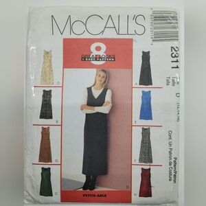 🧵4/$20🧵 McCall's 2311 Dress Sewing Pattern Uncut Size 12-16 DIY Supplies